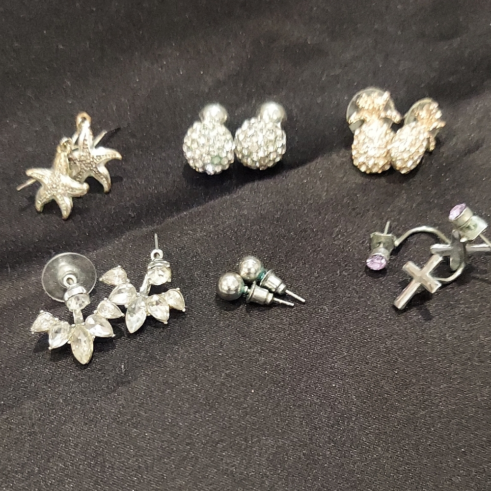Bundle of 6pair Stud Earrings